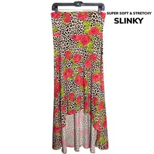 LuLaRoe Olivia skirt! High-low maxi design w/ yoga waistband. Fits TTS.